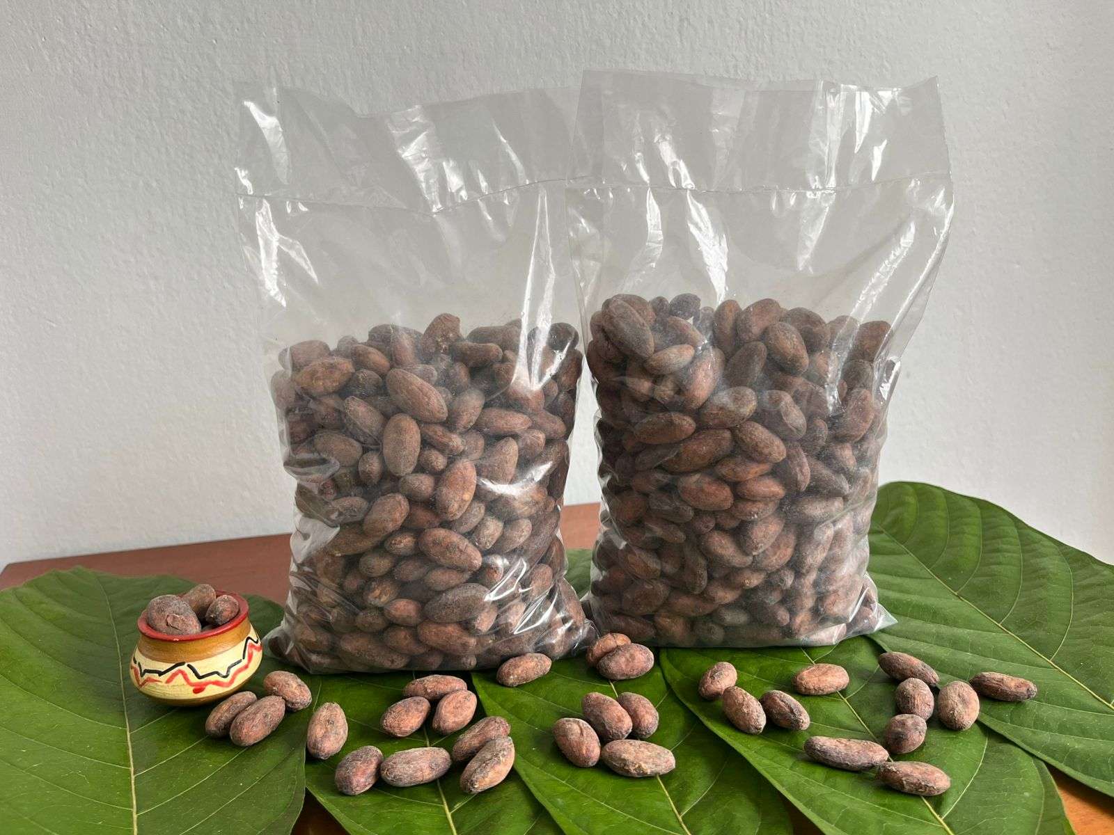 Cacao en grano seco, presentación 1 kg